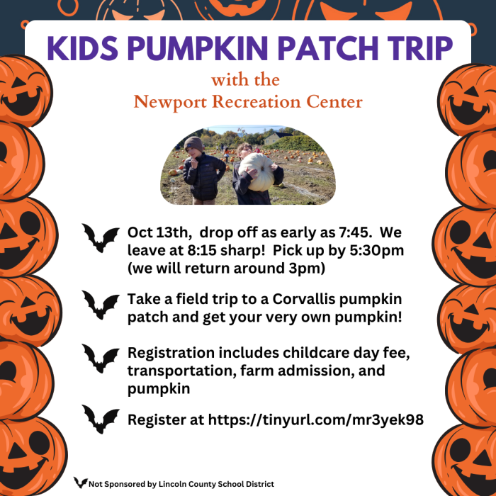 Pumpkin Patch Trip